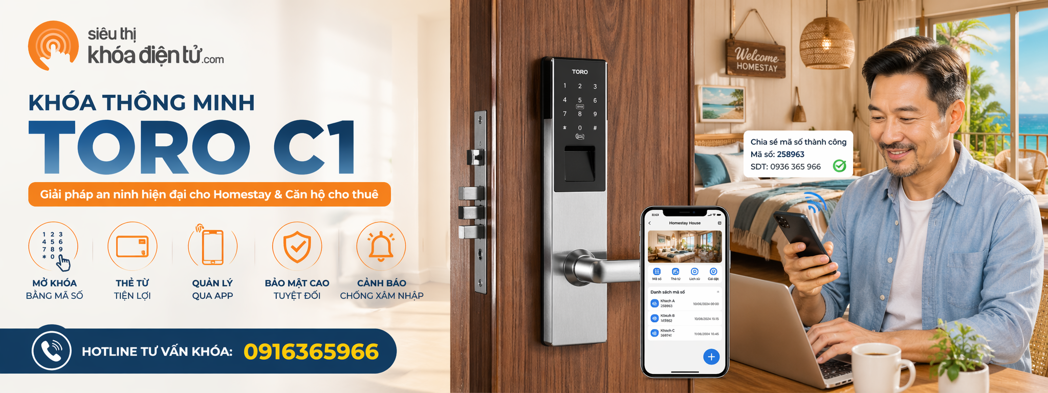 Khóa điện tử Samsung 